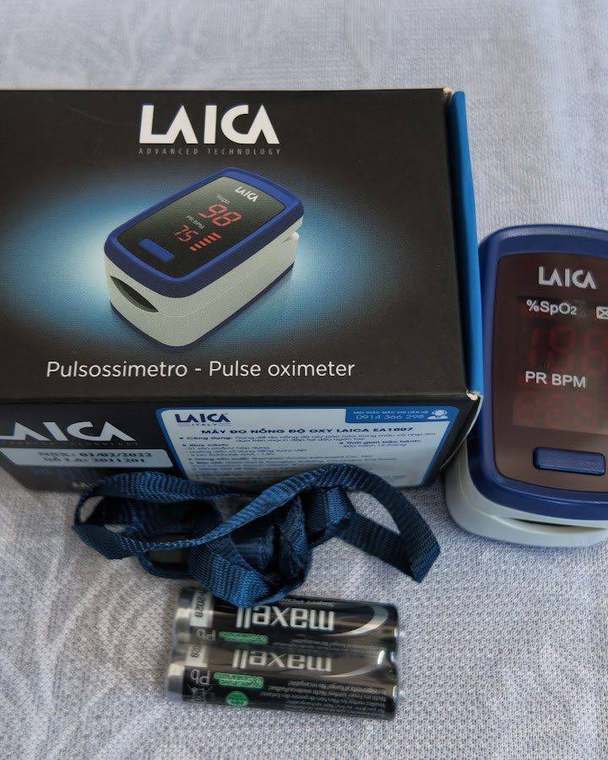 Máy đo nồng độ oxy trong máu SpO2 Laica
